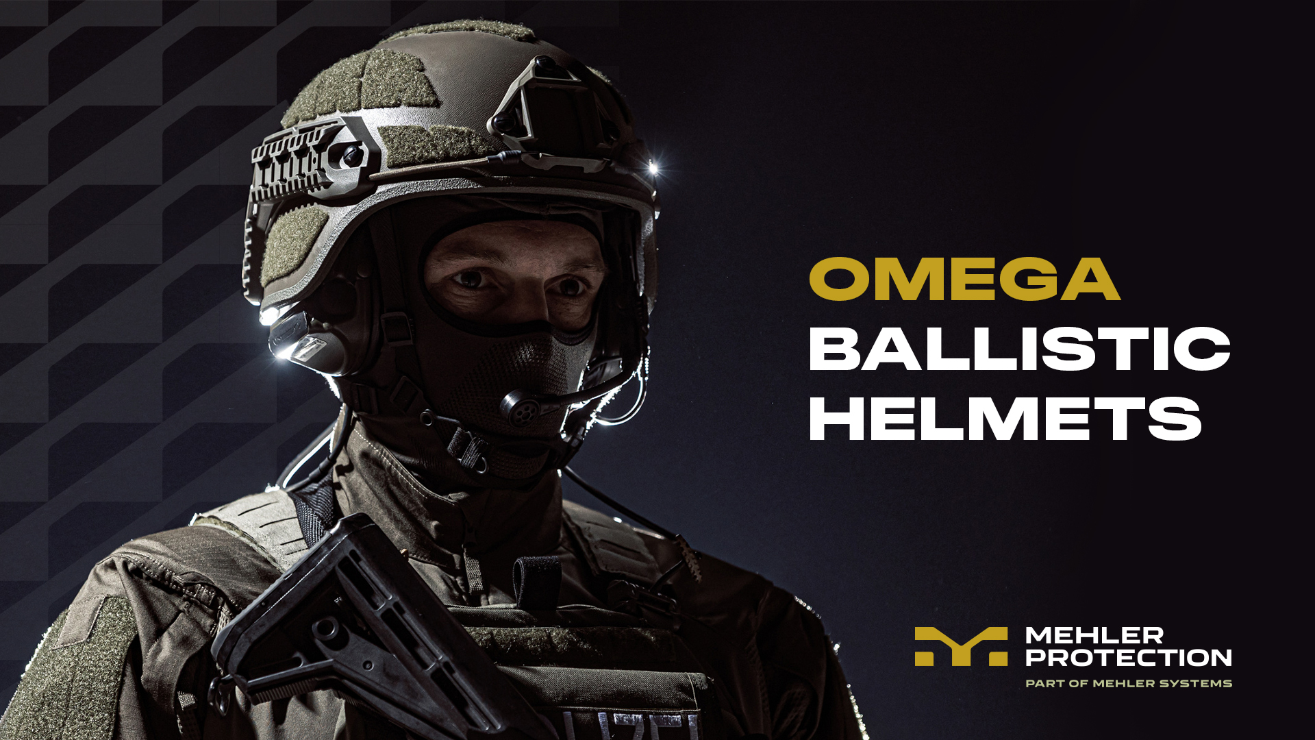 Omega Ballistic Helmets By Mehler Protection | Mehler Systems